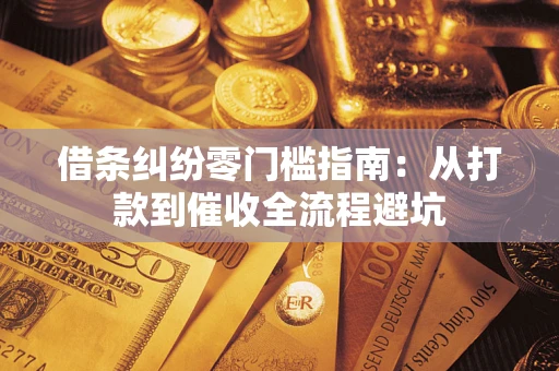 北京借条纠纷零门槛指南：从打款到催收全流程避坑