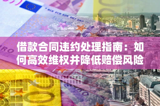 北京借款合同违约处理指南：如何高效维权并降低赔偿风险？