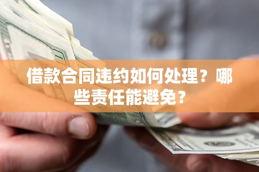北京借款合同违约如何处理？哪些责任能避免？