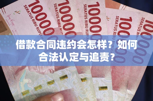 北京借款合同违约会怎样？如何合法认定与追责？